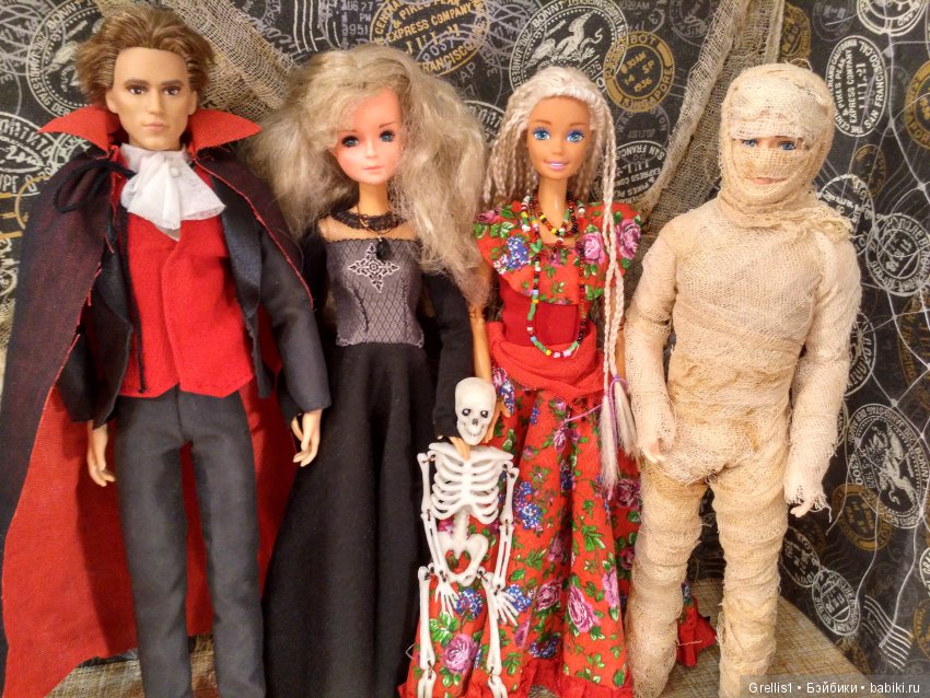 Хеллоуин. Сёстры Ч | Бэйбики Хеллоуин. Сёстры Ч — Кукольные фотоистории и сериалы: комиксы