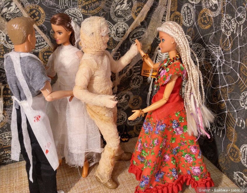 Хеллоуин. Сёстры Ч | Бэйбики Хеллоуин. Сёстры Ч — Кукольные фотоистории и сериалы: комиксы