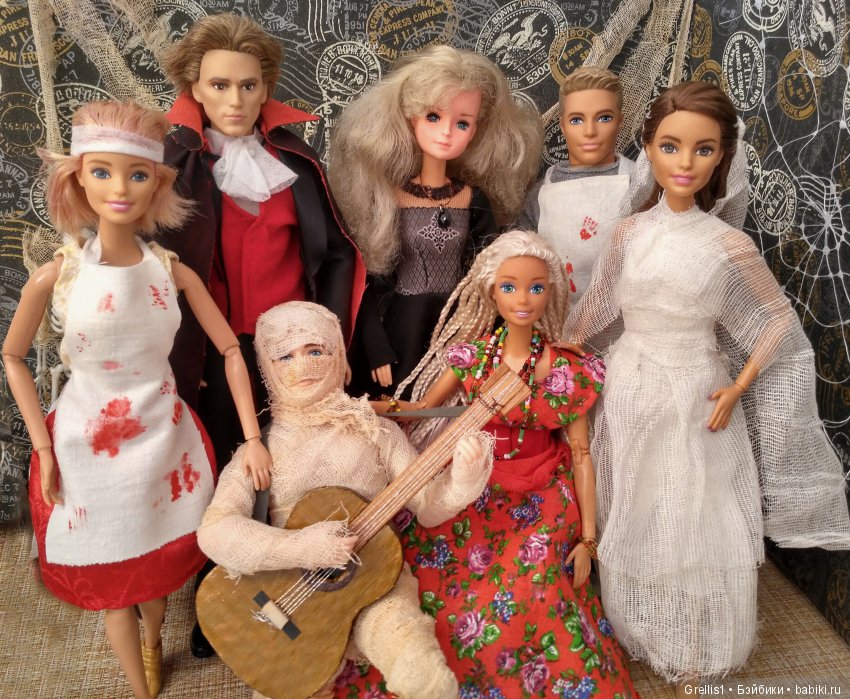 Хеллоуин. Сёстры Ч | Бэйбики Хеллоуин. Сёстры Ч — Кукольные фотоистории и сериалы: комиксы