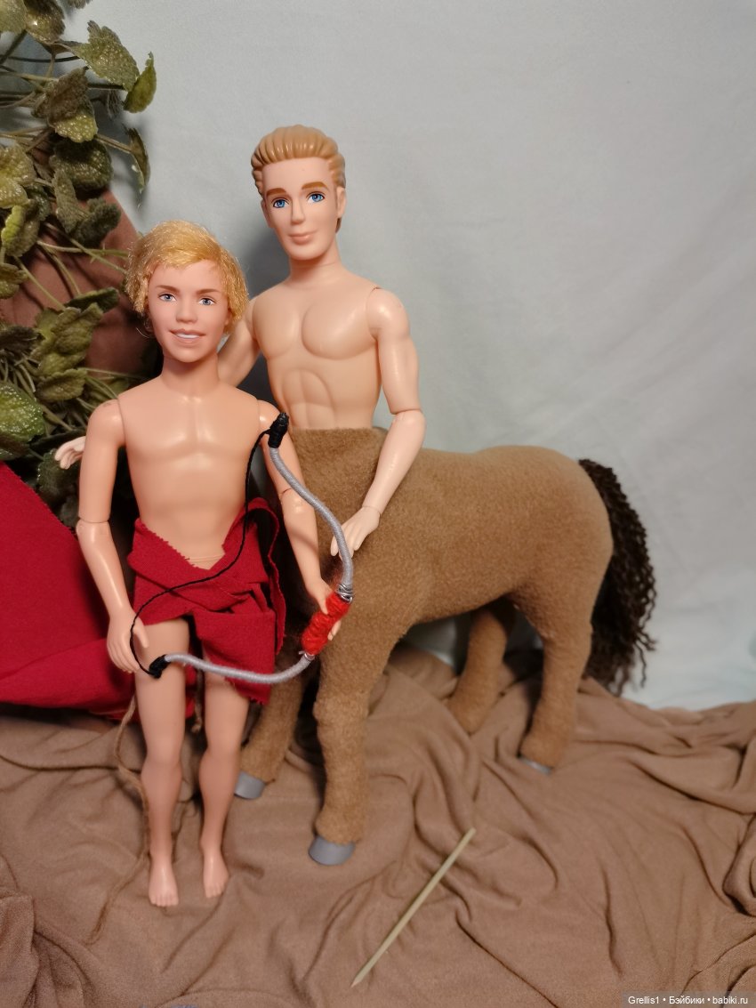 Кентавр Хирон обучает Ахилла. Постконкурсное (фото 6)