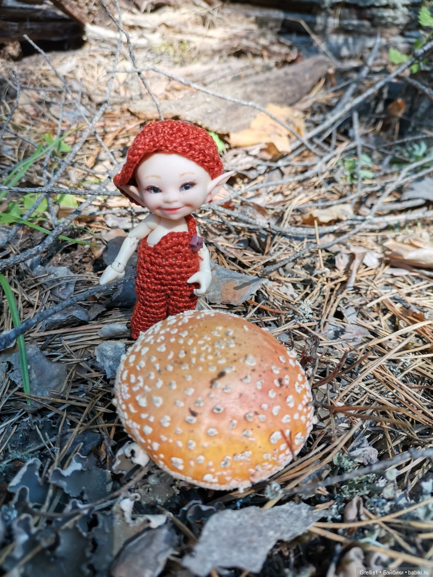 Кузя в лесу | Бэйбики Кузя в лесу — Куклы Fairyland (ФэйриЛэнд): BJD (БЖД) (фото 4)