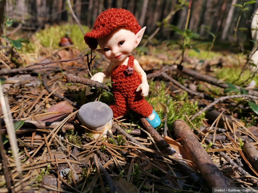 Кузя в лесу | Бэйбики Кузя в лесу — Куклы Fairyland (ФэйриЛэнд): BJD (БЖД) (фото 10)
