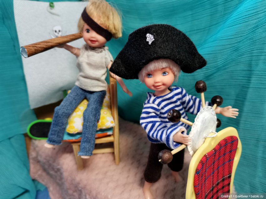 Пираты Квартирного моря: На краю кровати | Бэйбики Пираты Квартирного моря: На краю кровати