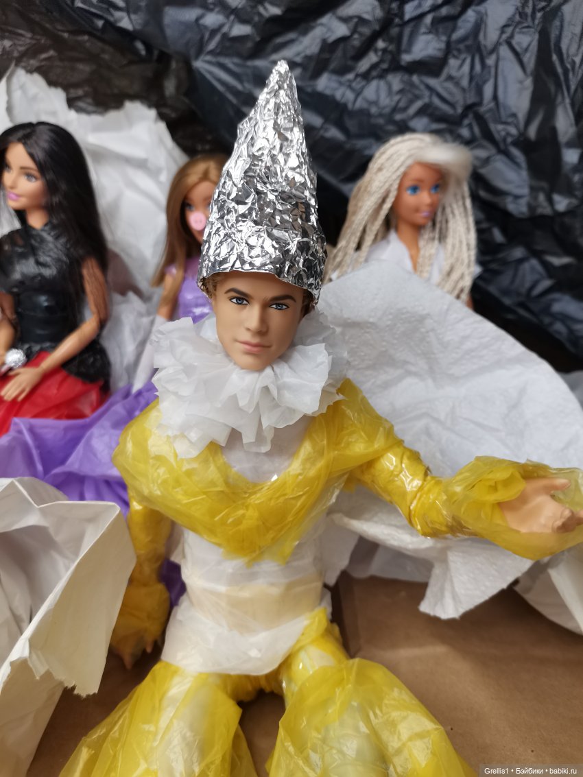 Экологический спектакль "Замусоренная история"