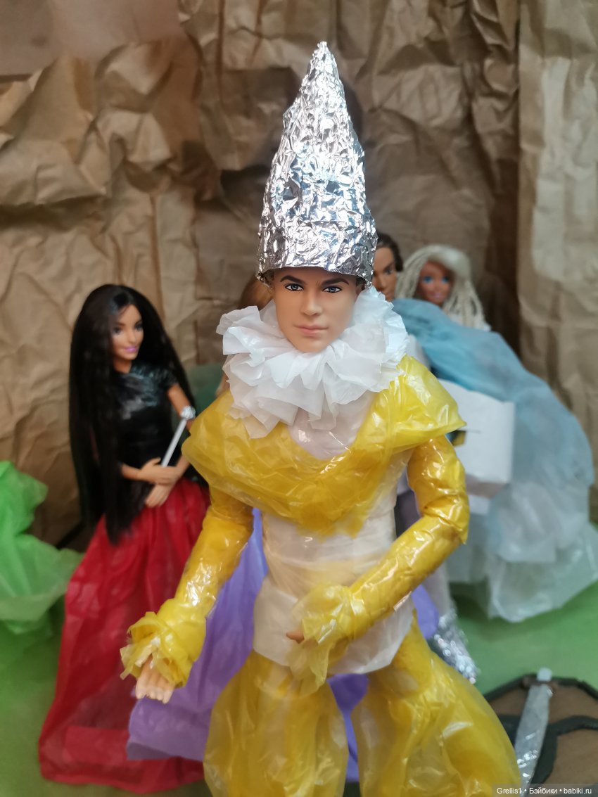 Экологический спектакль "Замусоренная история"