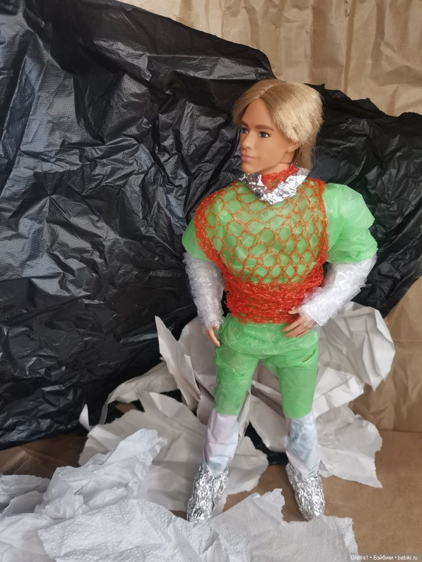 Экологический спектакль "Замусоренная история"