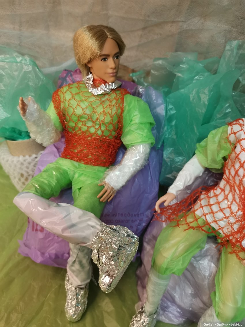 Экологический спектакль "Замусоренная история"