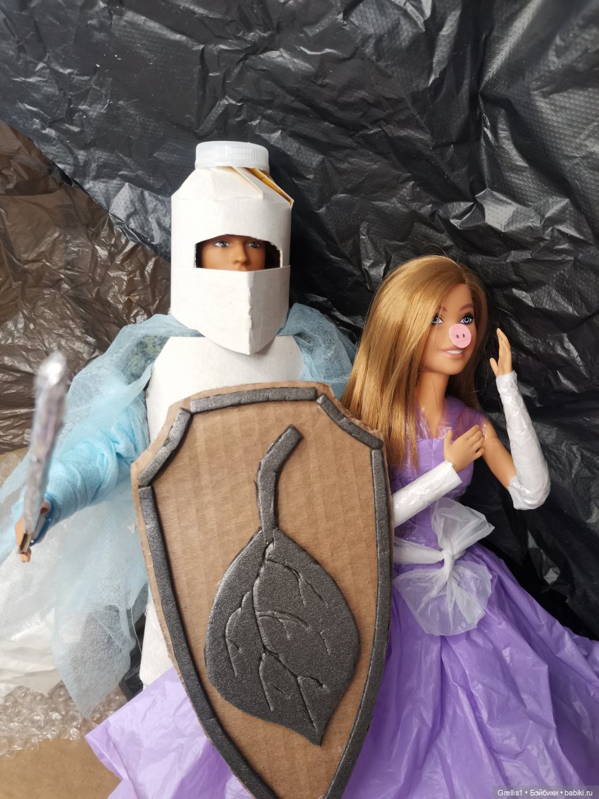 Экологический спектакль "Замусоренная история"