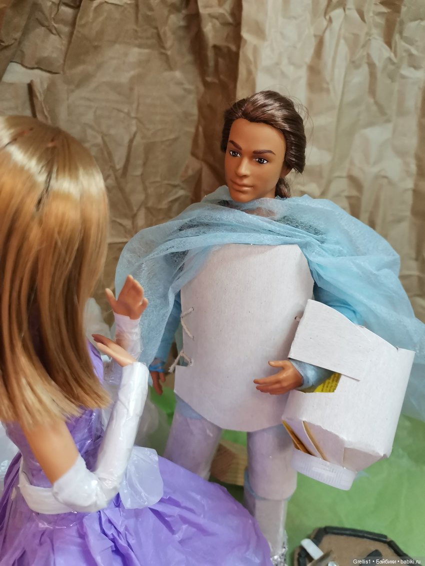 Экологический спектакль "Замусоренная история"