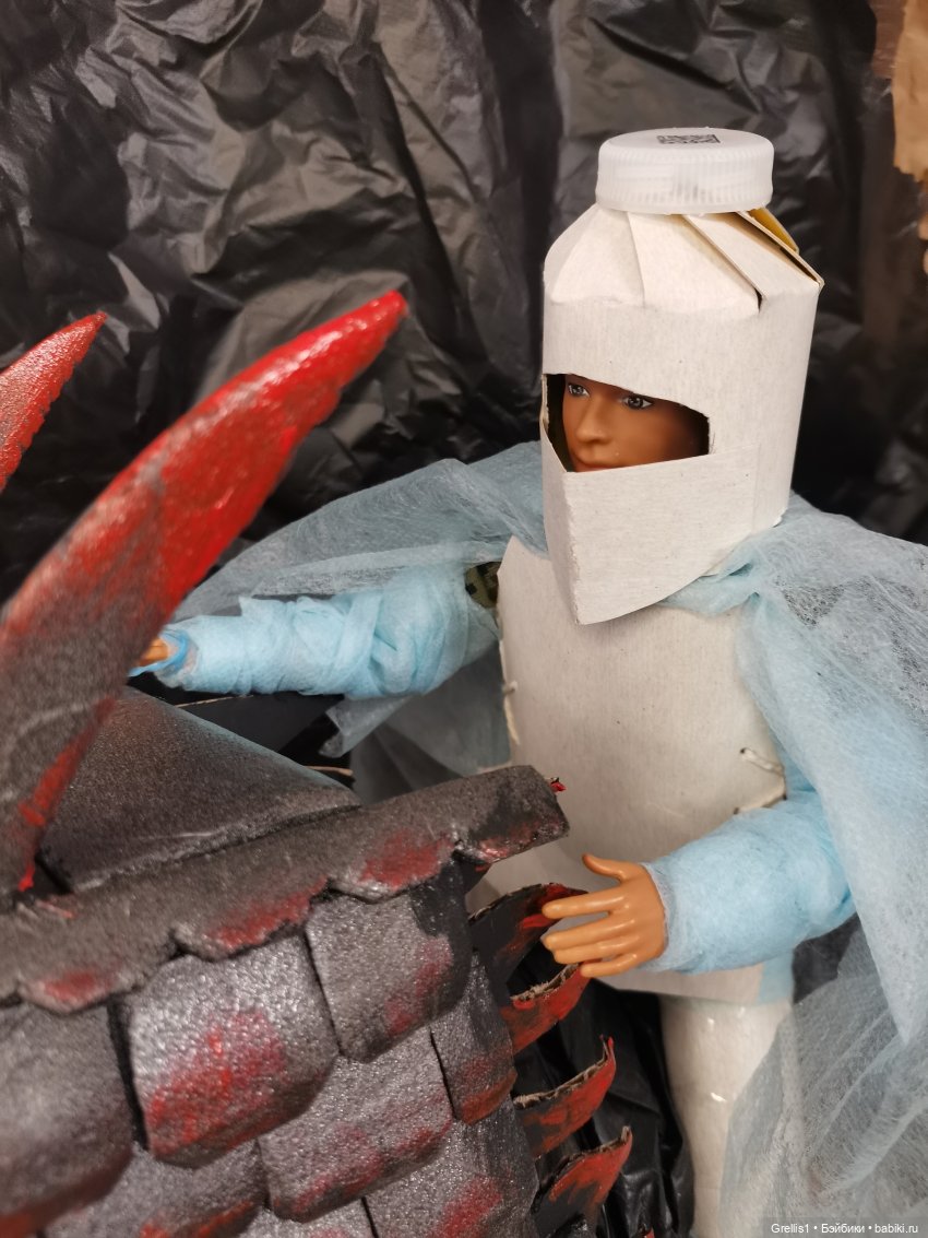 Экологический спектакль "Замусоренная история"