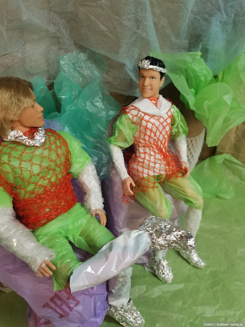 Экологический спектакль "Замусоренная история"