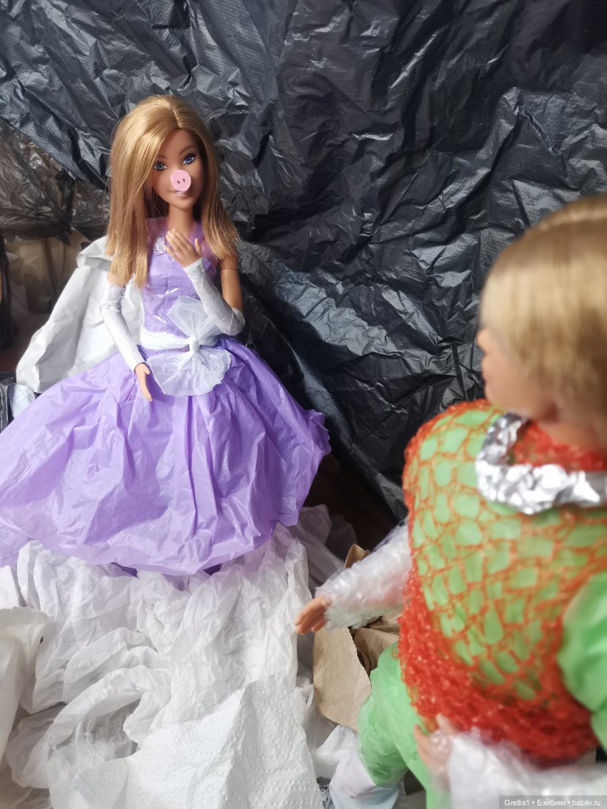 Экологический спектакль "Замусоренная история"