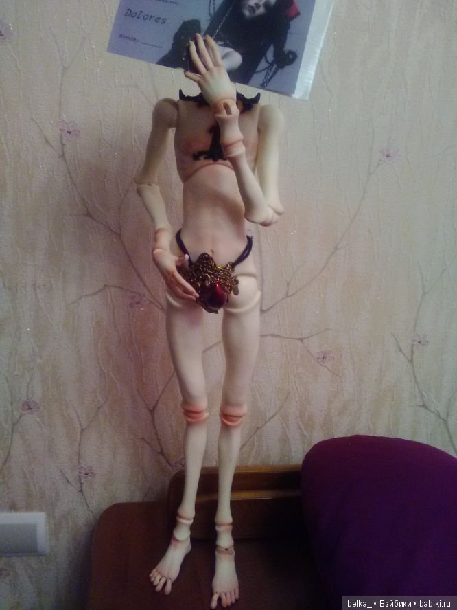 Распаковка doll chateau Dolores 2017 март