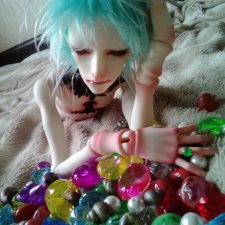 Dolores. Фотосессия с камнями 2017