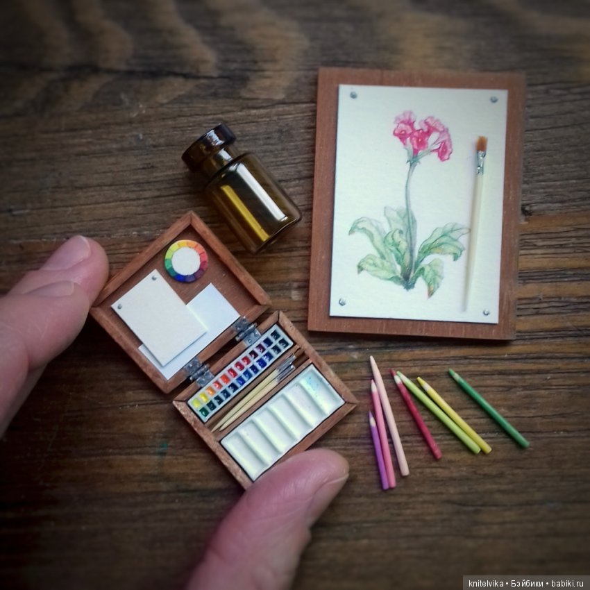 Миниатюра. Кисти. Краски. Миниатюра, Кисти, Краски.