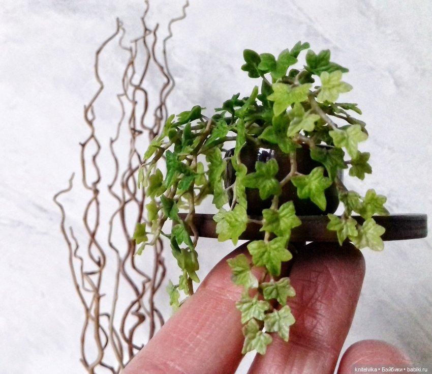 Миниатюрные цветы, цветы из холодного фарфора, цветы для кукольных домов, цветы для кукол,цветы книтель виктории