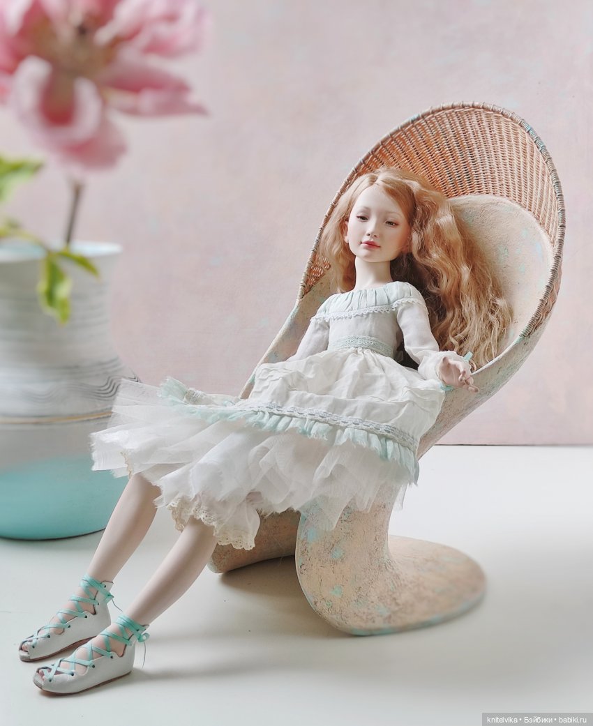 Будуарная кукла, единственный экземпляр, Виктория Книтель, knitelvika,