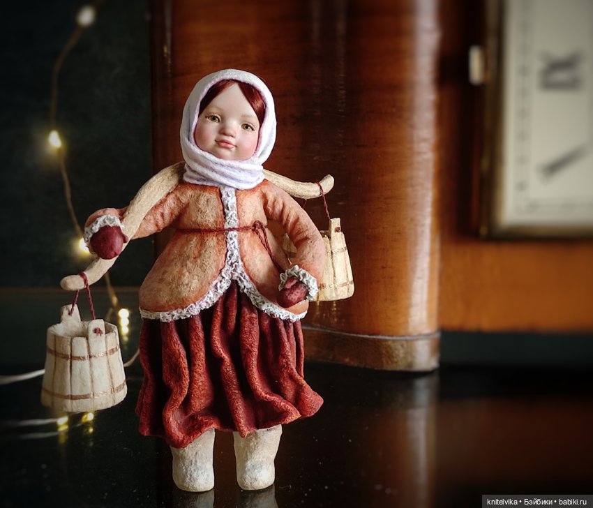 Ёлочная игрушка, ватная игрушка, Виктория Книтель, knitelvika