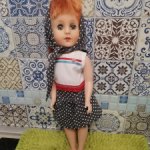 Винтажная куколка EGGEE, американка 50-х.