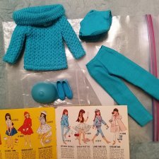 Винтажный аутфит Скиппер 1963г. в отличном состоянии.