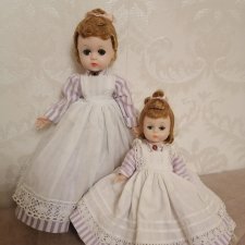 Лот двух винтажных кукол по имени Мег от Мадам Александр.