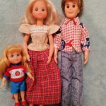 Винтажная семья Sunshine Family 1973г