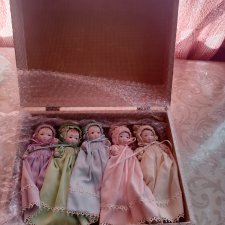 Фарфоровые малыши, пятерняшки.