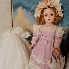 Винтажная невеста от Мадам Александр 50-60-х годов.