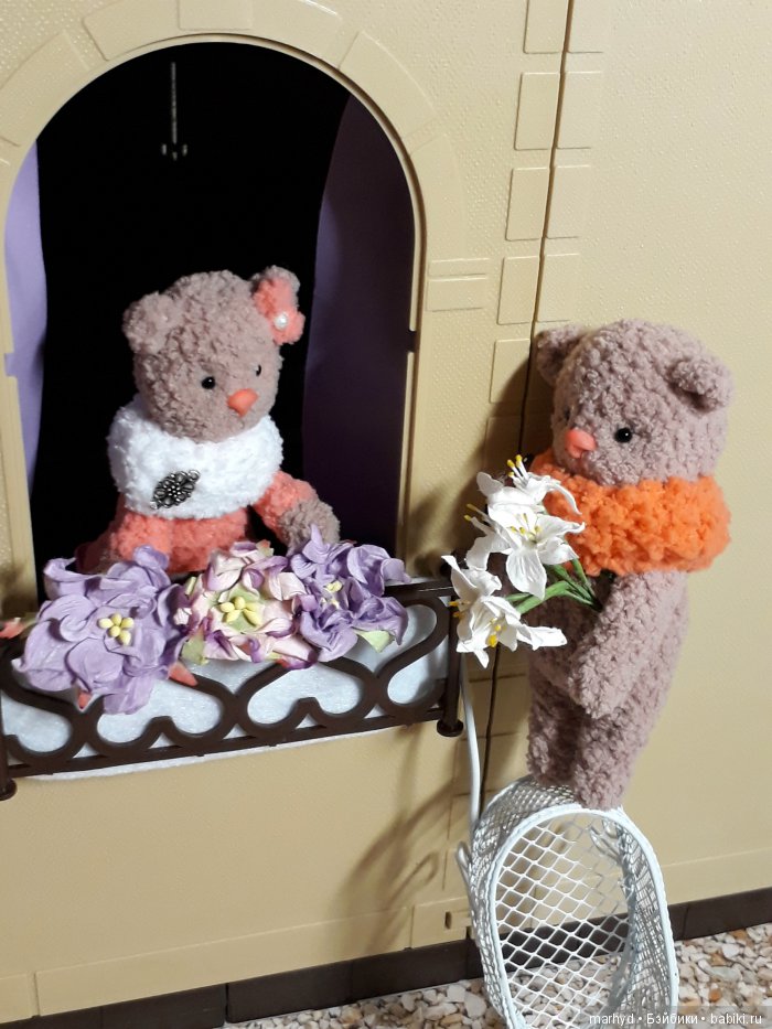 Первое свидание - игрушки вязанные крючком (фото 4)
