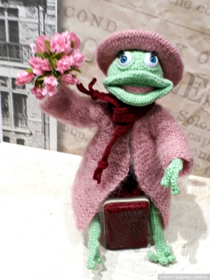 Попутчица - игрушки вязанные крючком (фото 7)
