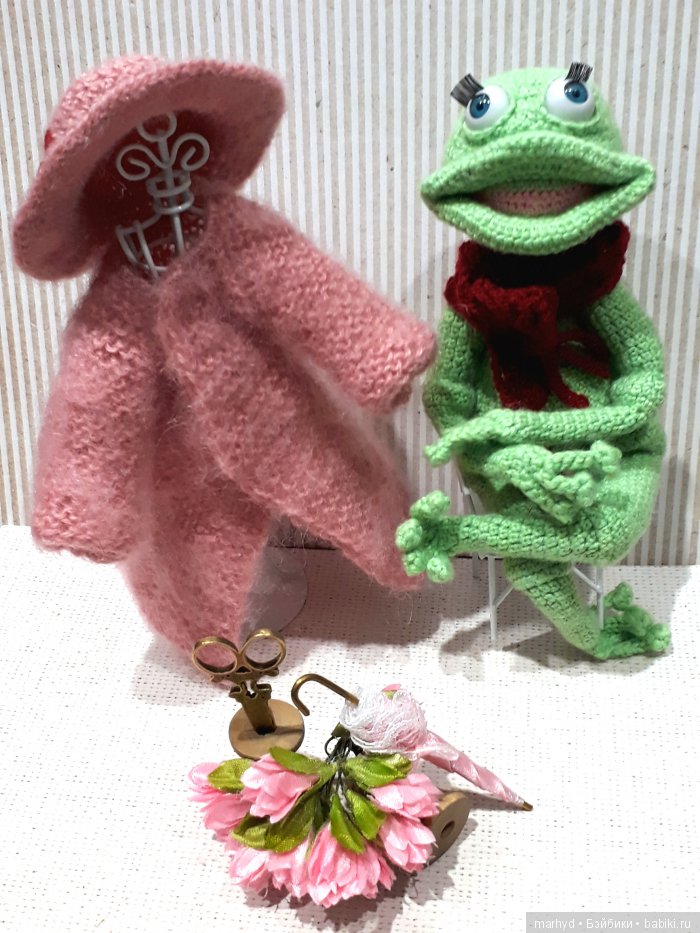Попутчица - игрушки вязанные крючком (фото 5)