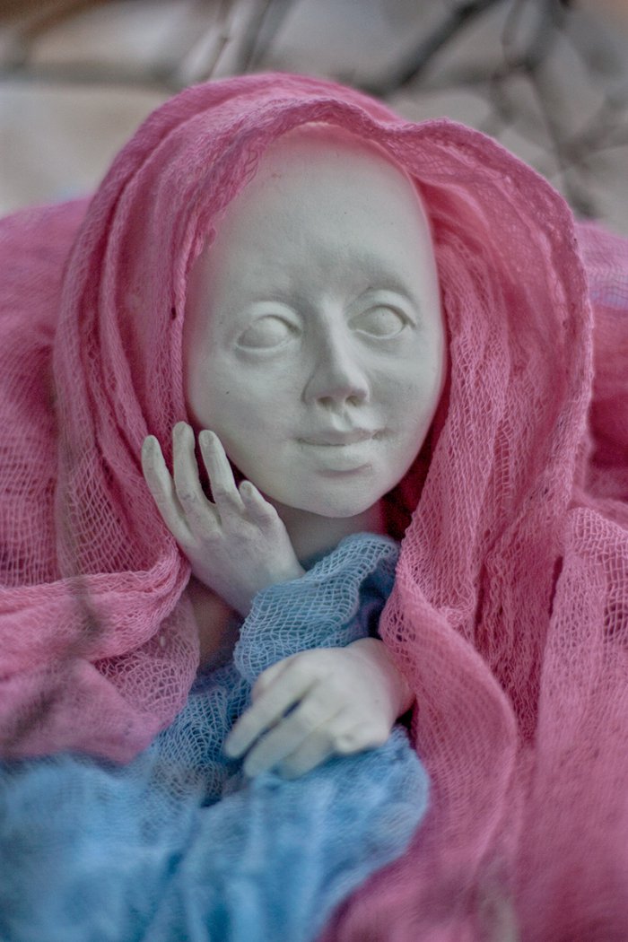 Рождение новой куклы ручной работы