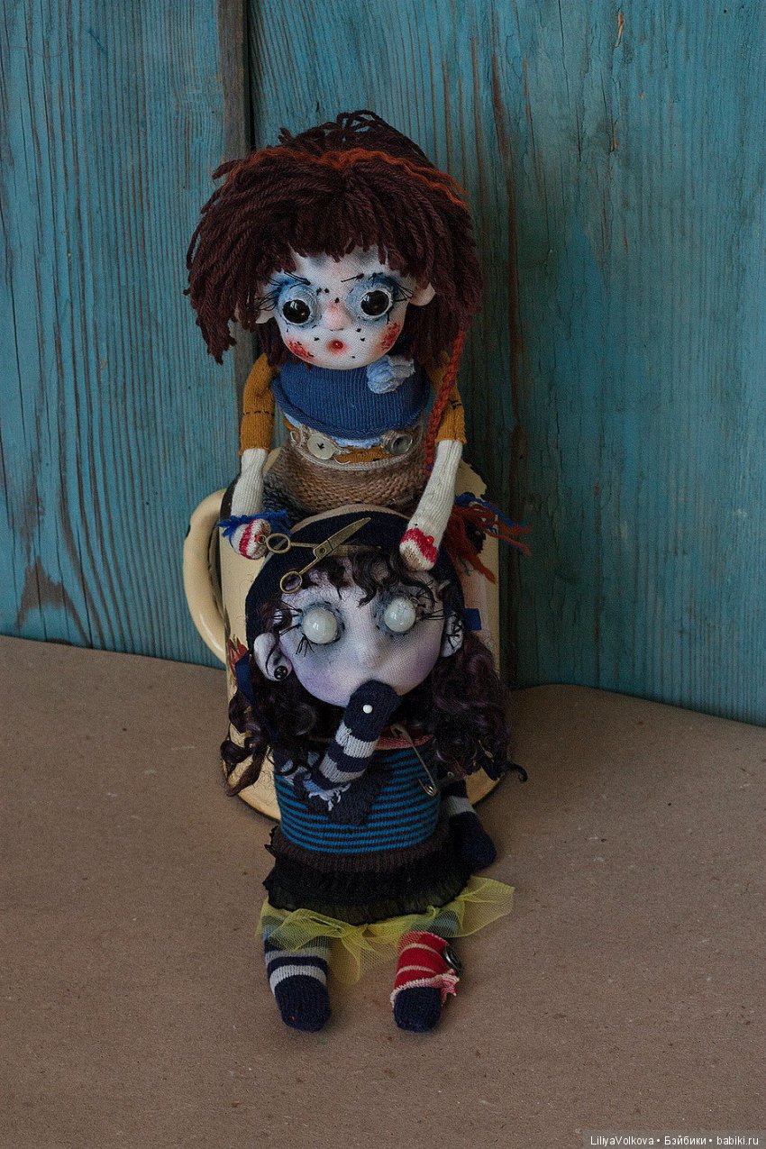 Мои монстряшки — Авторские текстильные куклы: Вальдорфские