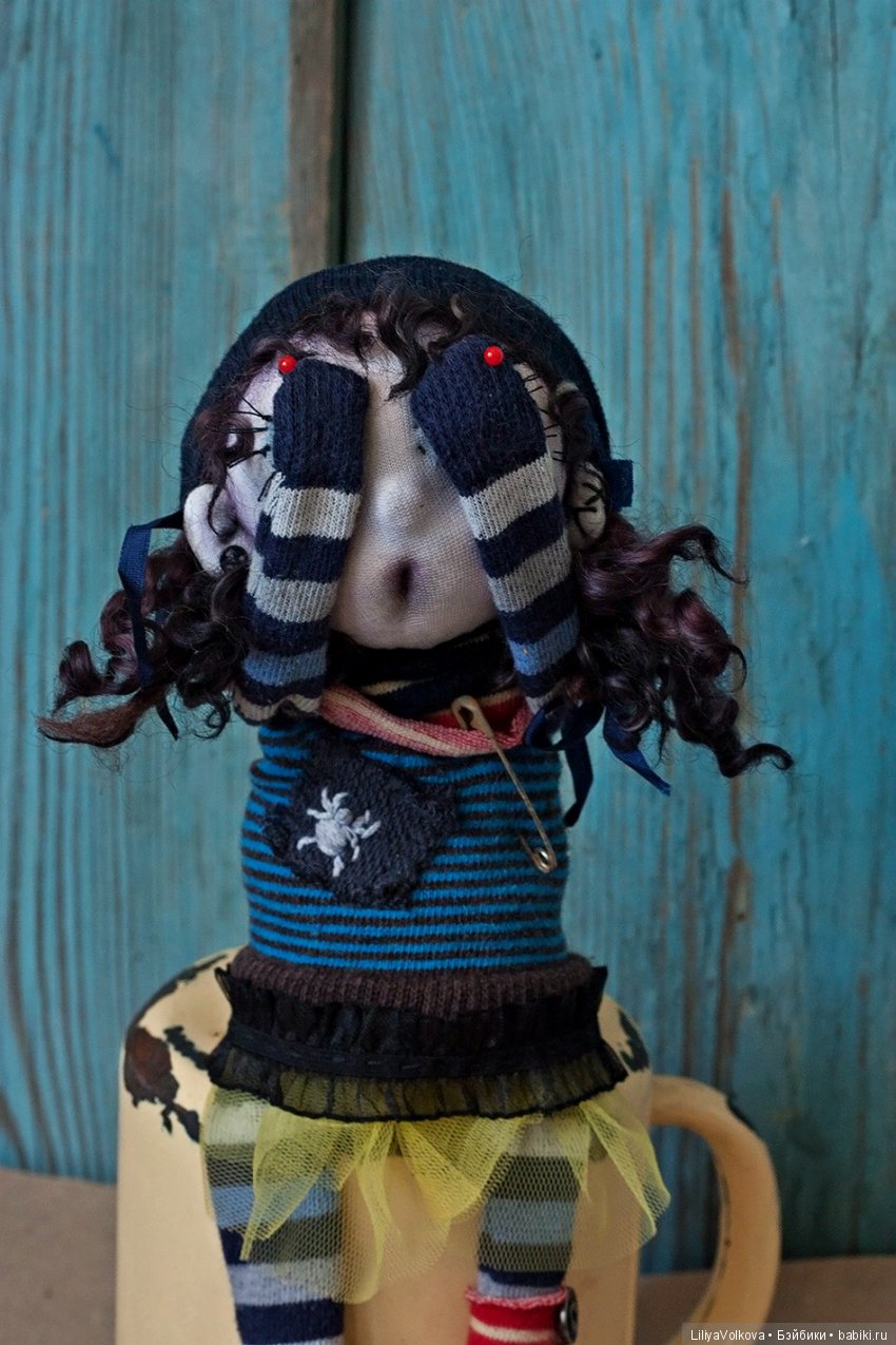 Мои монстряшки — Авторские текстильные куклы: Вальдорфские (фото 4)