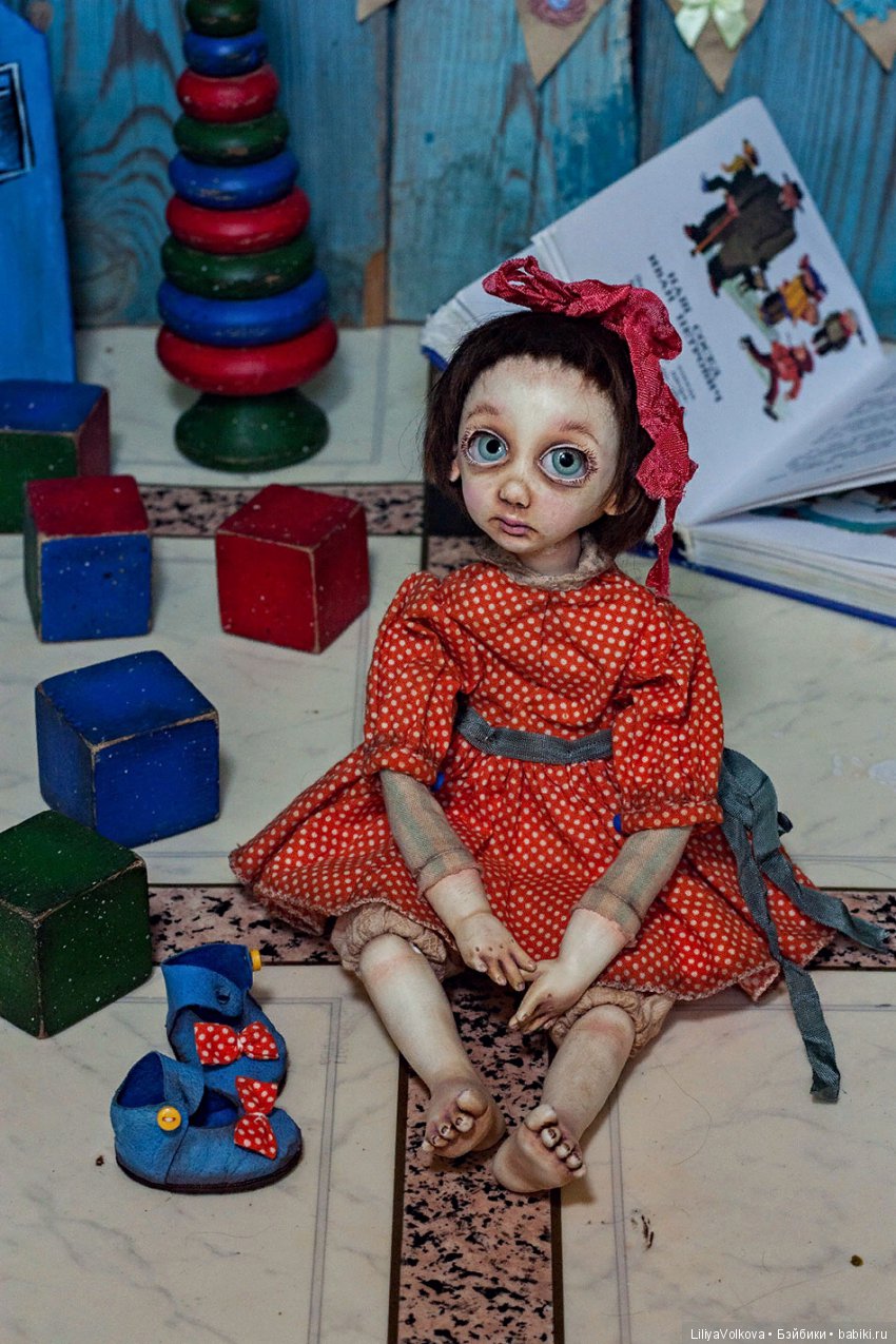 Тутси — Лепка авторских кукол: полимерная глина (фото 3)