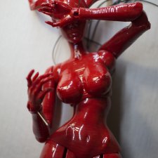 Магма. Тестовая сборка авторской шарнирной куклы