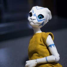 Тари, авторская шарнирная кукла