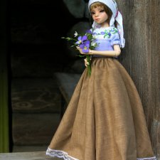 Мирослава, кукла BJD от Студии Милим