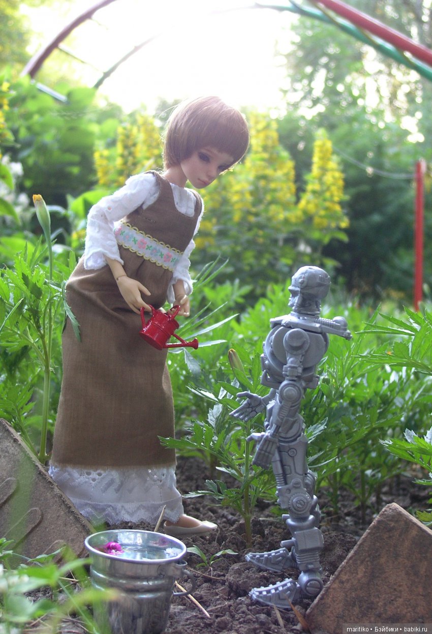 Мирослава и её помощник. Летние хлопоты (фото 9)