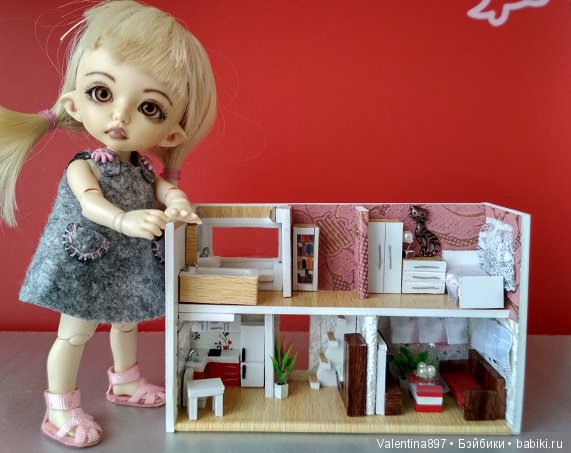 Очередные мои самоделки — Мебель для кукол и домиков: фото