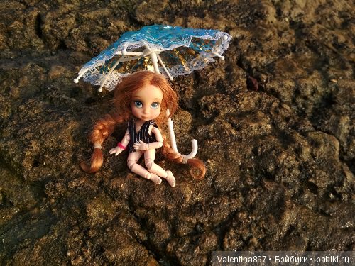 Дачные зарисовки. Даринка и Машуня купаются и отдыхают (фото 2)