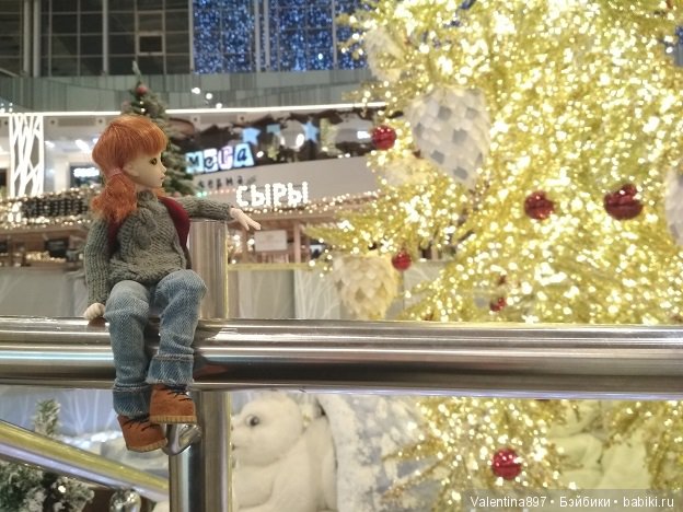 И снова Даринка в Оби...подготовка к Новому году. Часть 1 (фото 5)