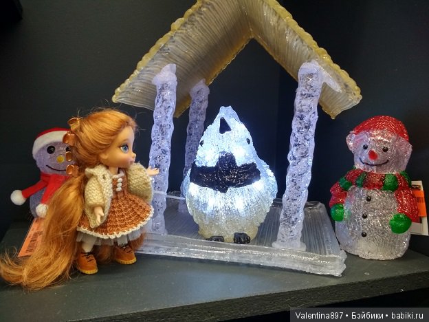 И снова Даринка в Оби...подготовка к Новому году. Часть 2