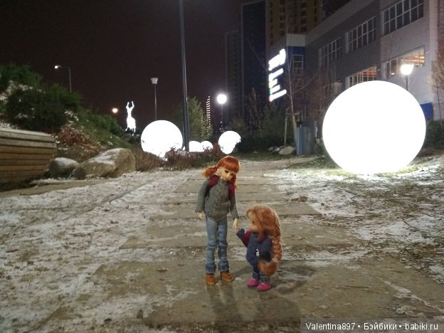 И снова Даринка в Оби...подготовка к Новому году. Часть 1