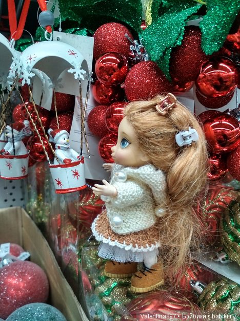 И снова Даринка в Оби...подготовка к Новому году. Часть 2