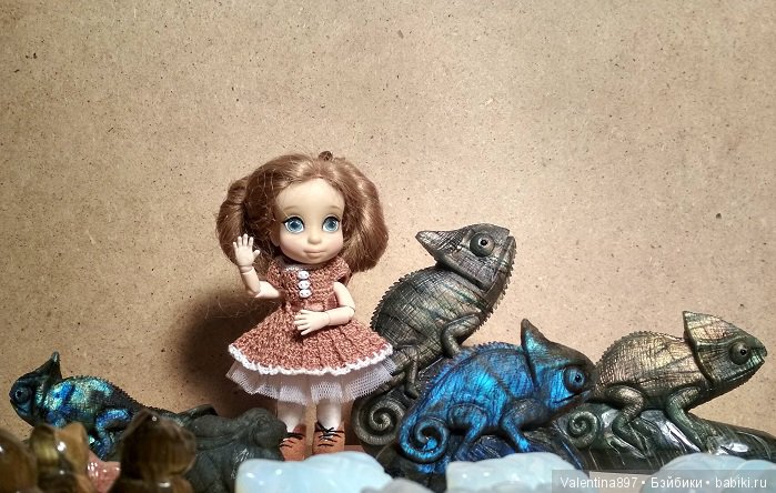 Даринка в гостях у геологов