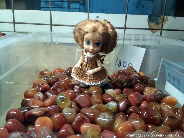 Даринка в гостях у геологов