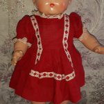 Американская композитная кукла 1930-40е г