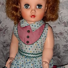 Американская винтажная кукла 1950х  Молд Мадам Александер 55см