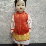 Дружба народов.  Кукла ссср. Украинка